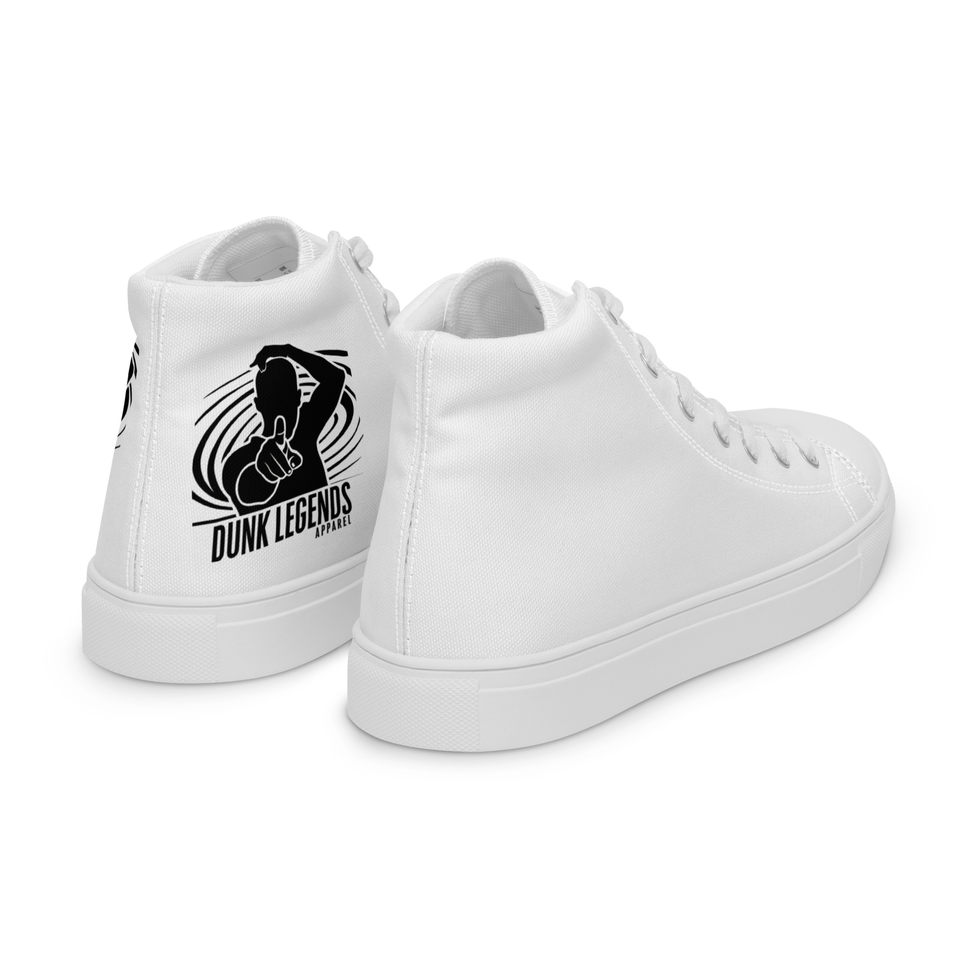 Men’s high top canvas shoes - Image 4