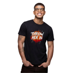 Throw Her In Apparel premium t-shirt